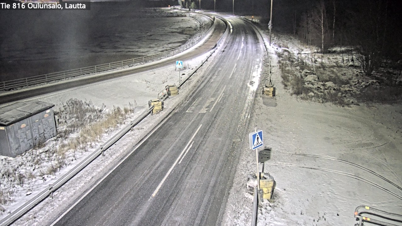 Weather Camera Image Väg 816 Uleåsalo, Oulu, Pohjois-Pohjanmaa