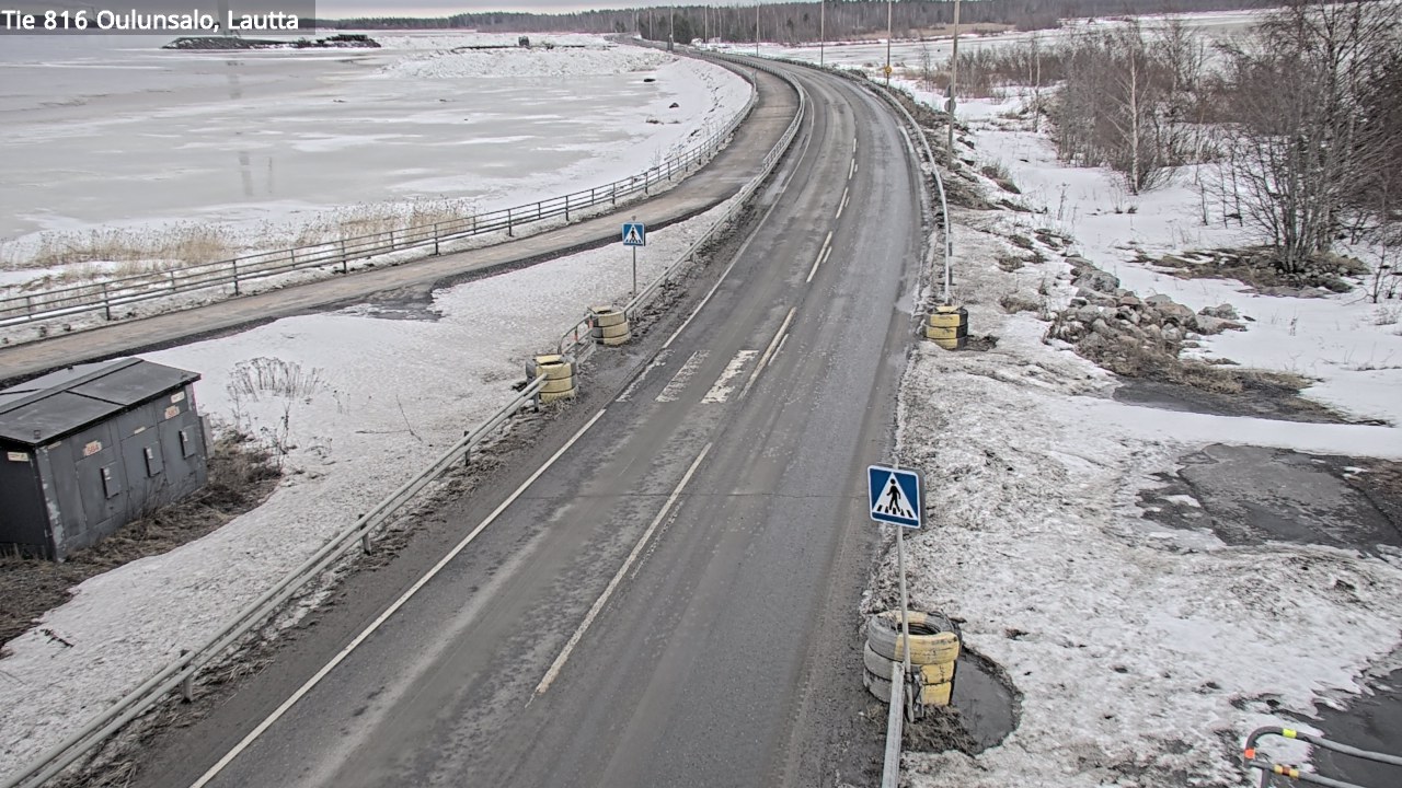 Kelikamerat Kuva Tie 816 Oulunsalo, lauttaranta, Oulu, Pohjois-Pohjanmaa