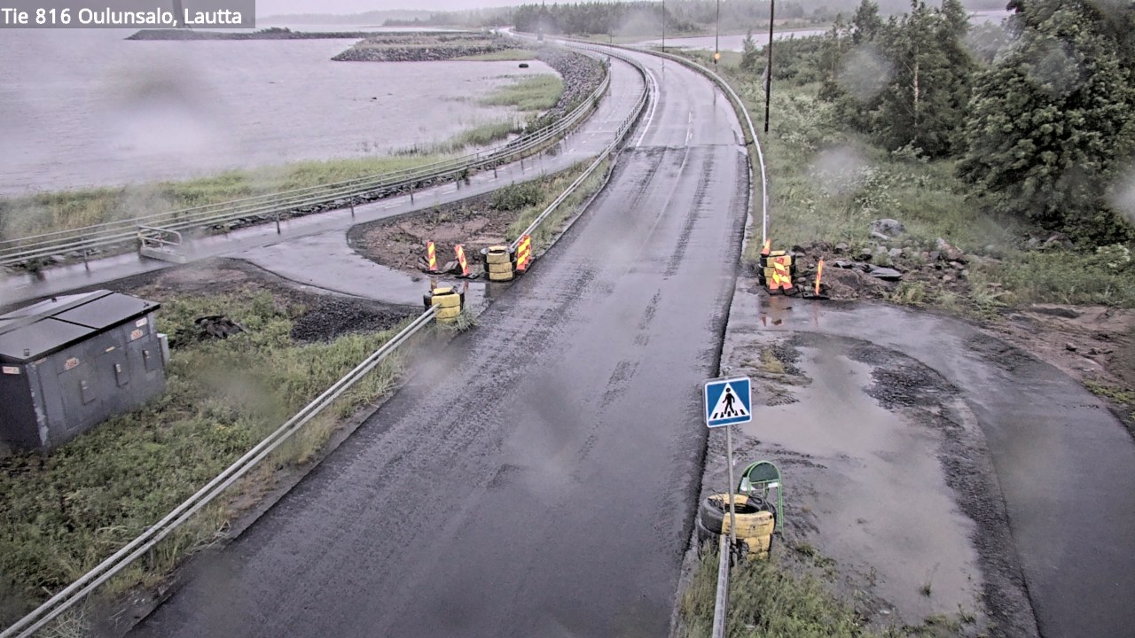 Kelikamerat Kuva Tie 816 Oulunsalo, lauttaranta, Oulu, Pohjois-Pohjanmaa