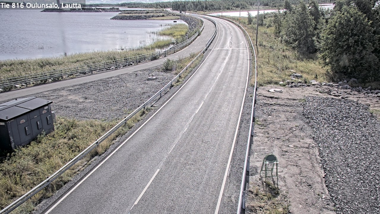 Weather Camera Image Road 816 Oulunsalo, Oulu, Pohjois-Pohjanmaa
