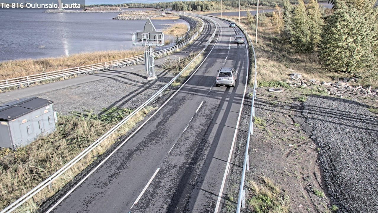 Kelikamerat Kuva Tie 816 Oulunsalo, lauttaranta, Oulu, Pohjois-Pohjanmaa