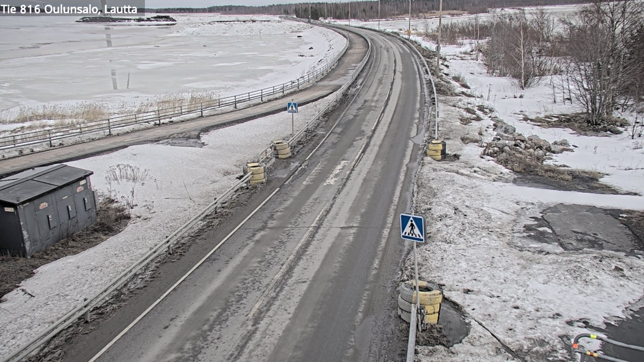 Kelikamerat Kuva Tie 816 Oulunsalo, lauttaranta, Oulu, Pohjois-Pohjanmaa