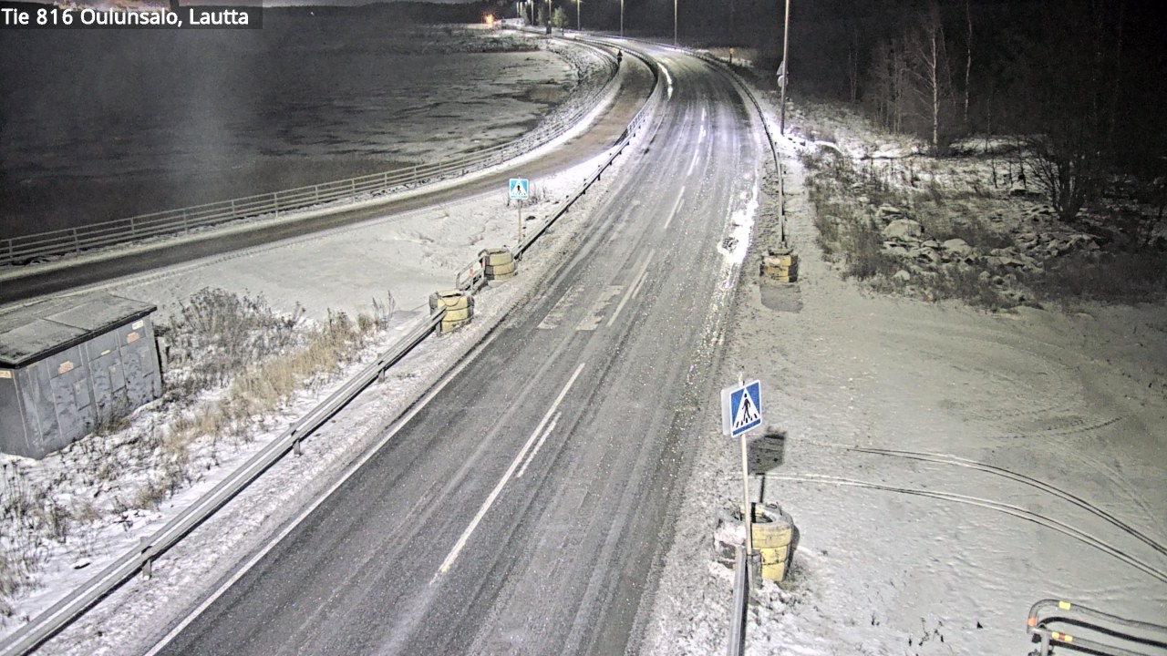 Weather Camera Image Väg 816 Uleåsalo, Oulu, Pohjois-Pohjanmaa