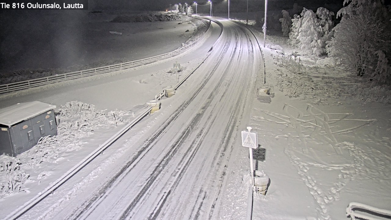 Weather Camera Image Road 816 Oulunsalo, Oulu, Pohjois-Pohjanmaa