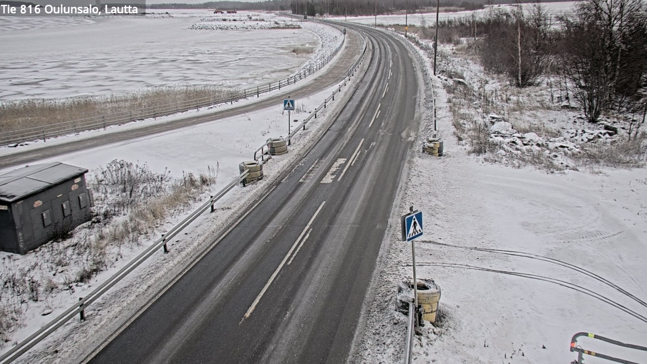 Weather Camera Image Väg 816 Uleåsalo, Oulu, Pohjois-Pohjanmaa