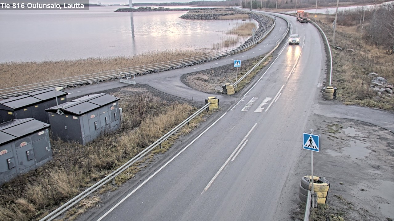 Kelikamerat Kuva Tie 816 Oulunsalo, lauttaranta, Oulu, Pohjois-Pohjanmaa