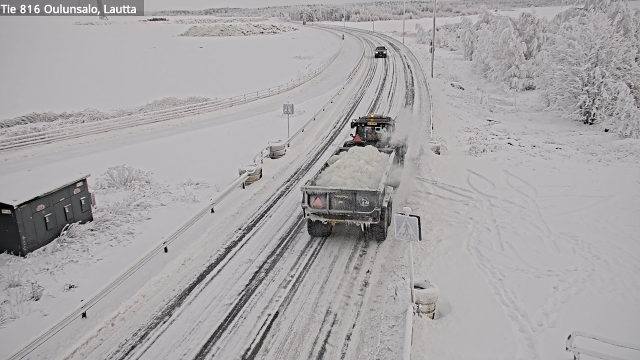 Kelikamerat Kuva Tie 816 Oulunsalo, lauttaranta, Oulu, Pohjois-Pohjanmaa
