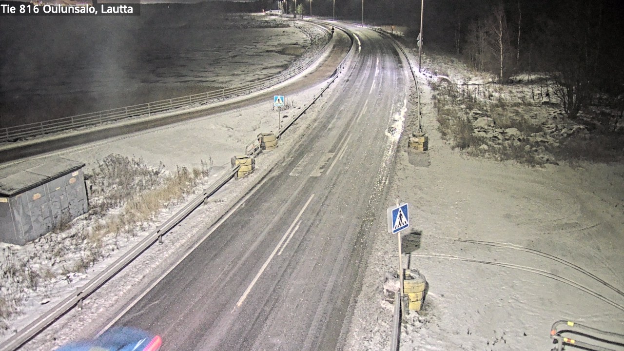 Weather Camera Image Väg 816 Uleåsalo, Oulu, Pohjois-Pohjanmaa