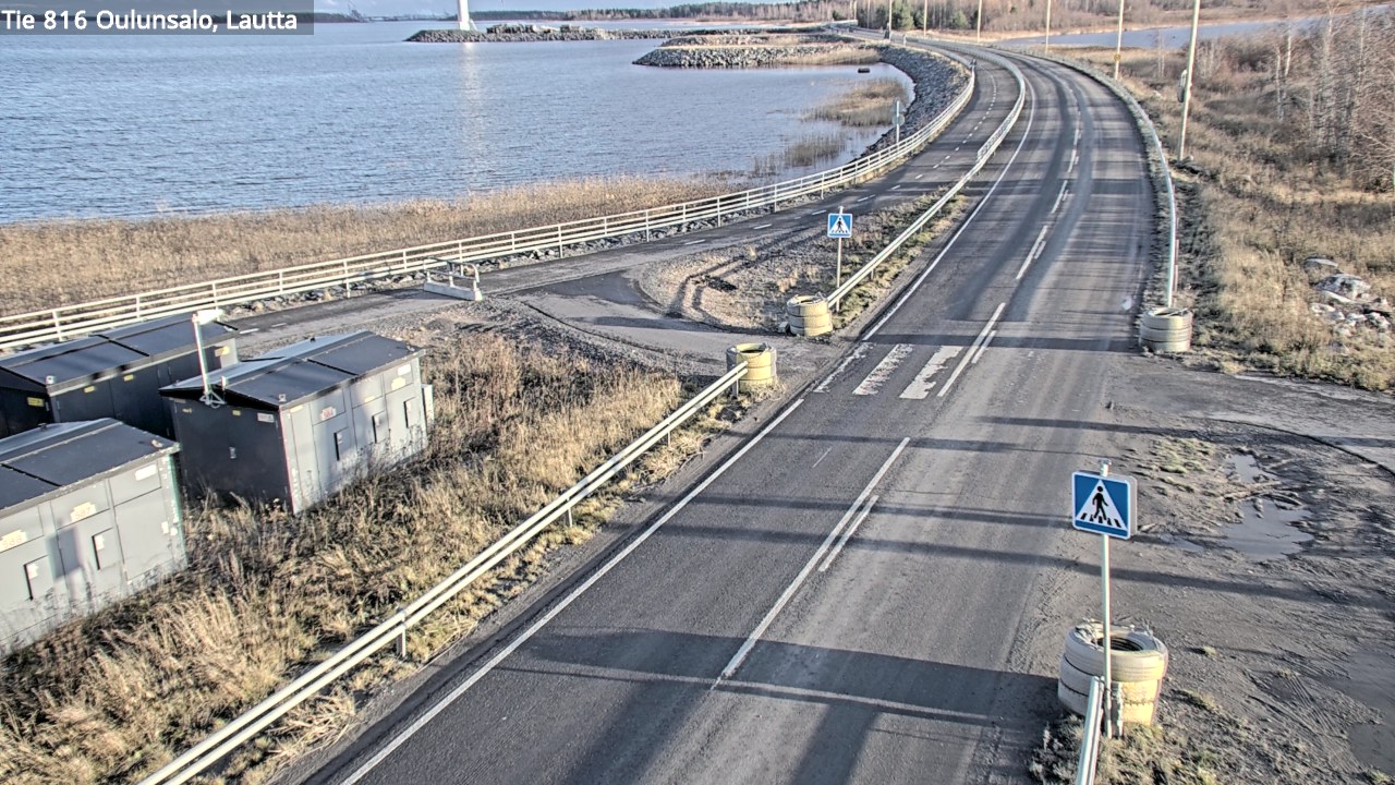 Kelikamerat Kuva Tie 816 Oulunsalo, lauttaranta, Oulu, Pohjois-Pohjanmaa