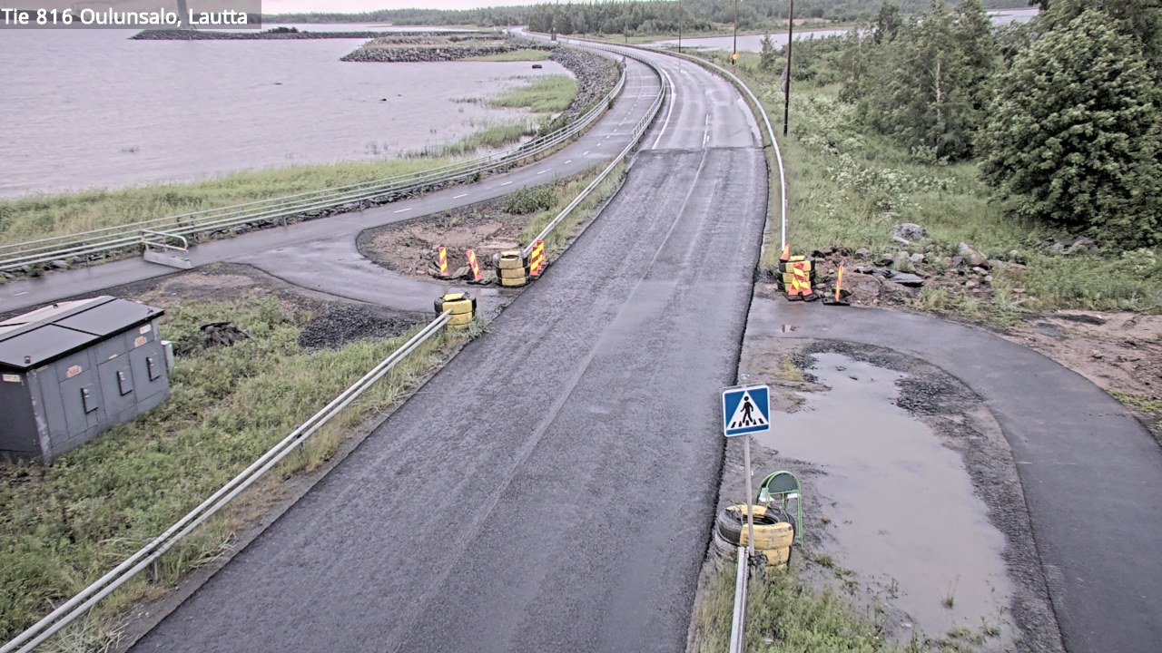 Kelikamerat Kuva Tie 816 Oulunsalo, lauttaranta, Oulu, Pohjois-Pohjanmaa