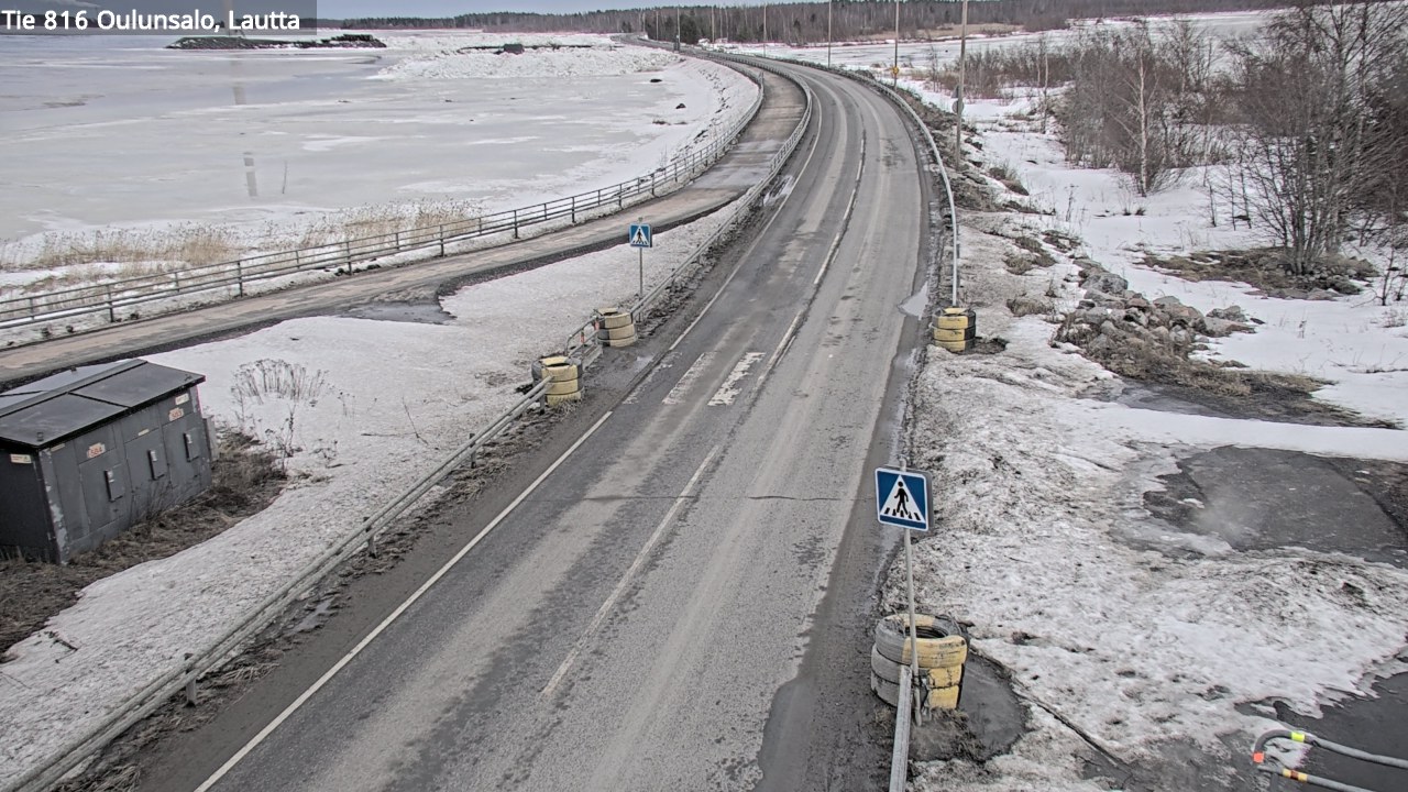 Weather Camera Image Road 816 Oulunsalo, Oulu, Pohjois-Pohjanmaa