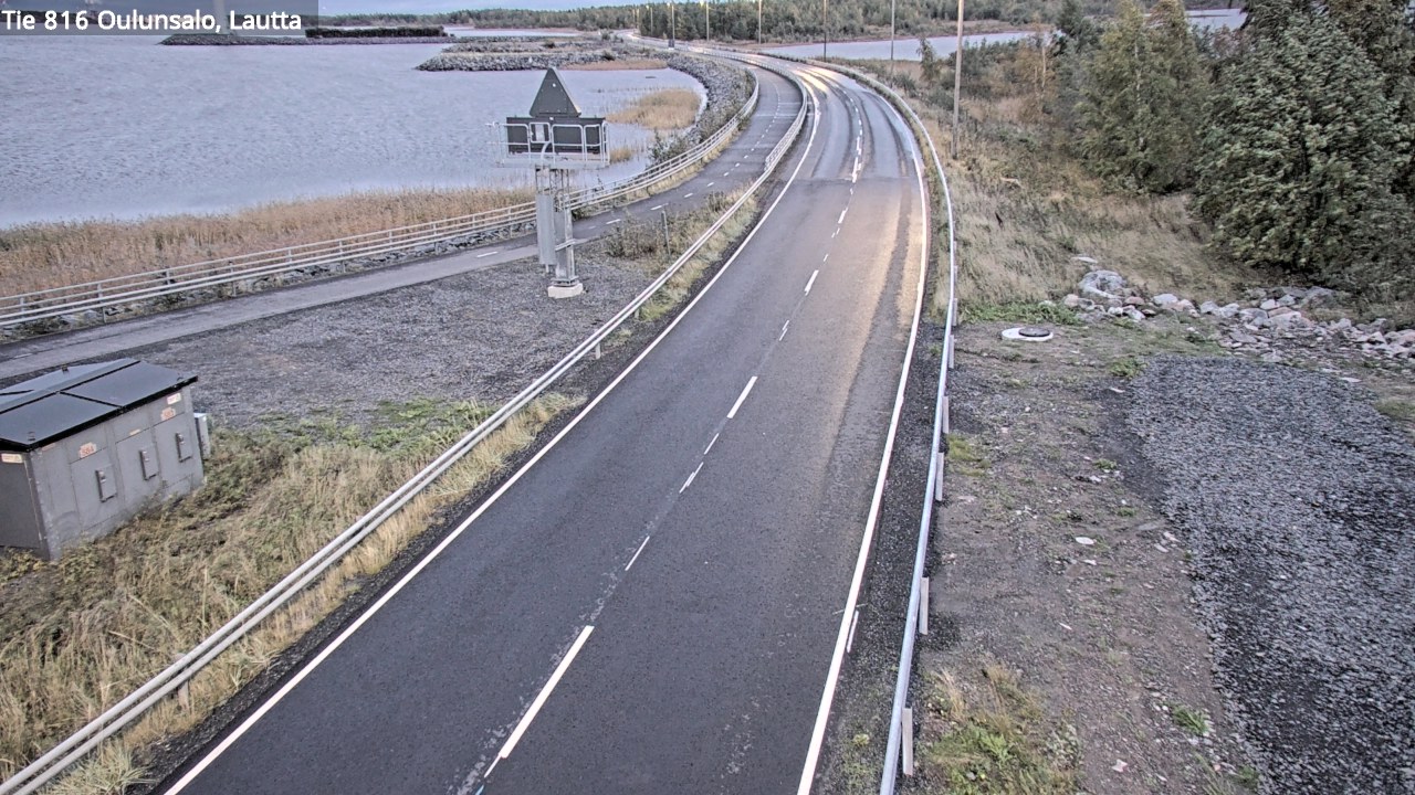 Weather Camera Image Road 816 Oulunsalo, Oulu, Pohjois-Pohjanmaa