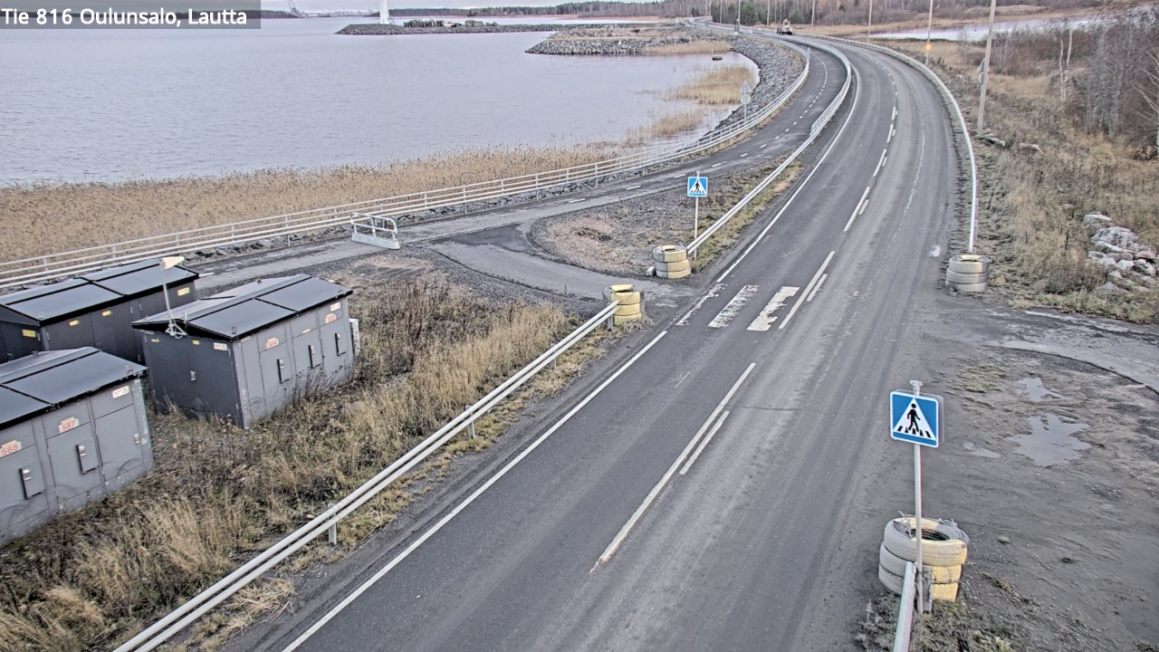 Kelikamerat Kuva Tie 816 Oulunsalo, lauttaranta, Oulu, Pohjois-Pohjanmaa