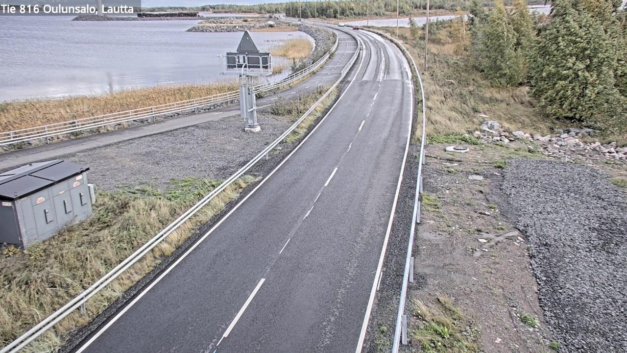 Kelikamerat Kuva Tie 816 Oulunsalo, lauttaranta, Oulu, Pohjois-Pohjanmaa