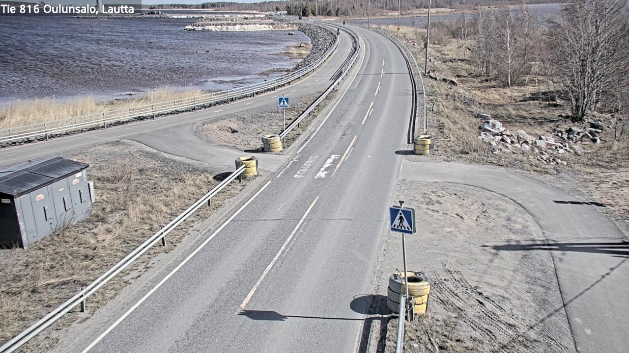 Weather Camera Image Road 816 Oulunsalo, Oulu, Pohjois-Pohjanmaa