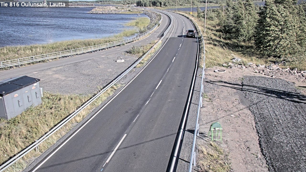 Kelikamerat Kuva Tie 816 Oulunsalo, lauttaranta, Oulu, Pohjois-Pohjanmaa