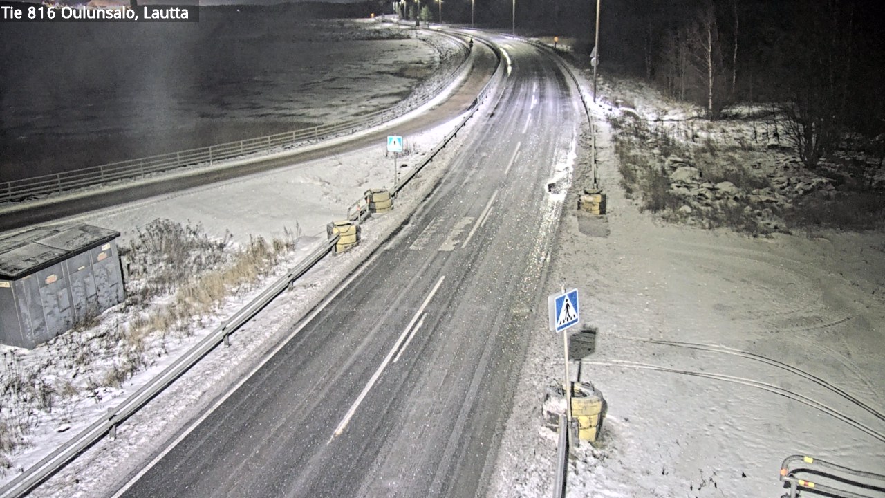Weather Camera Image Väg 816 Uleåsalo, Oulu, Pohjois-Pohjanmaa