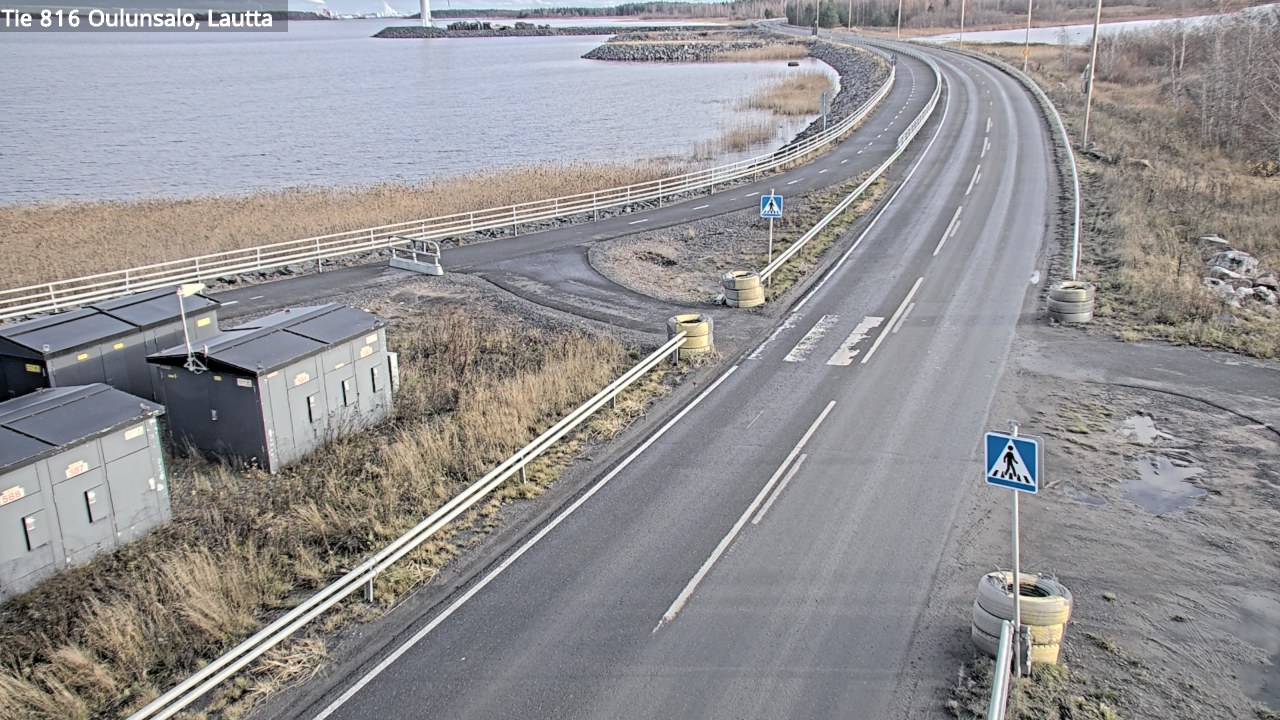 Kelikamerat Kuva Tie 816 Oulunsalo, lauttaranta, Oulu, Pohjois-Pohjanmaa