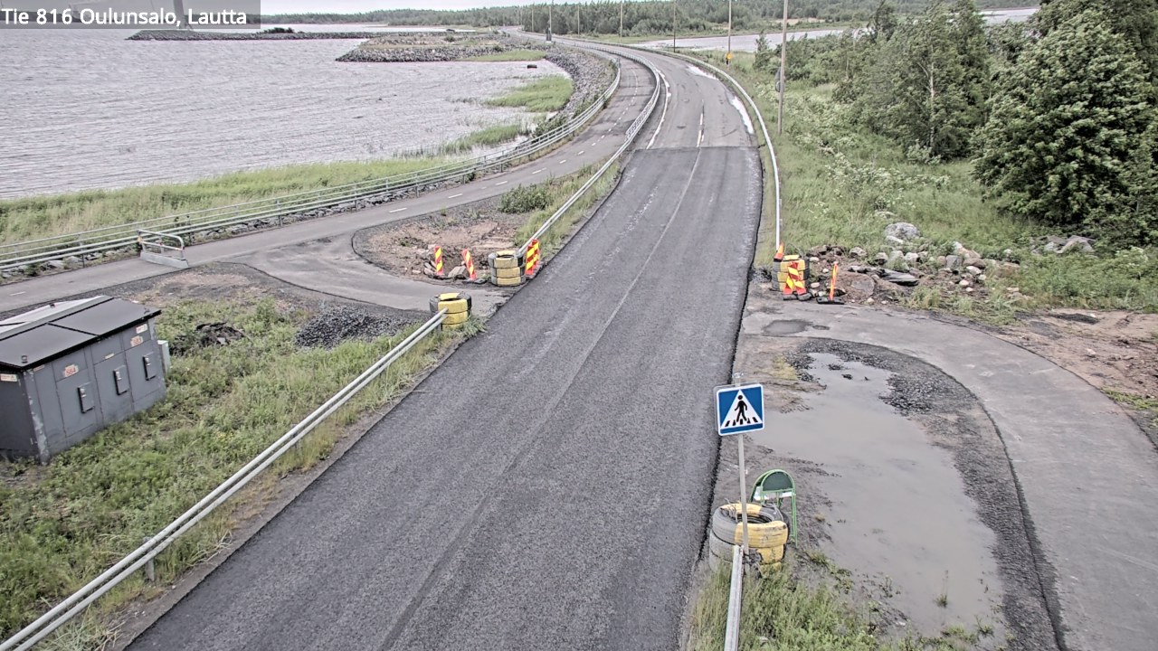 Weather Camera Image Road 816 Oulunsalo, Oulu, Pohjois-Pohjanmaa