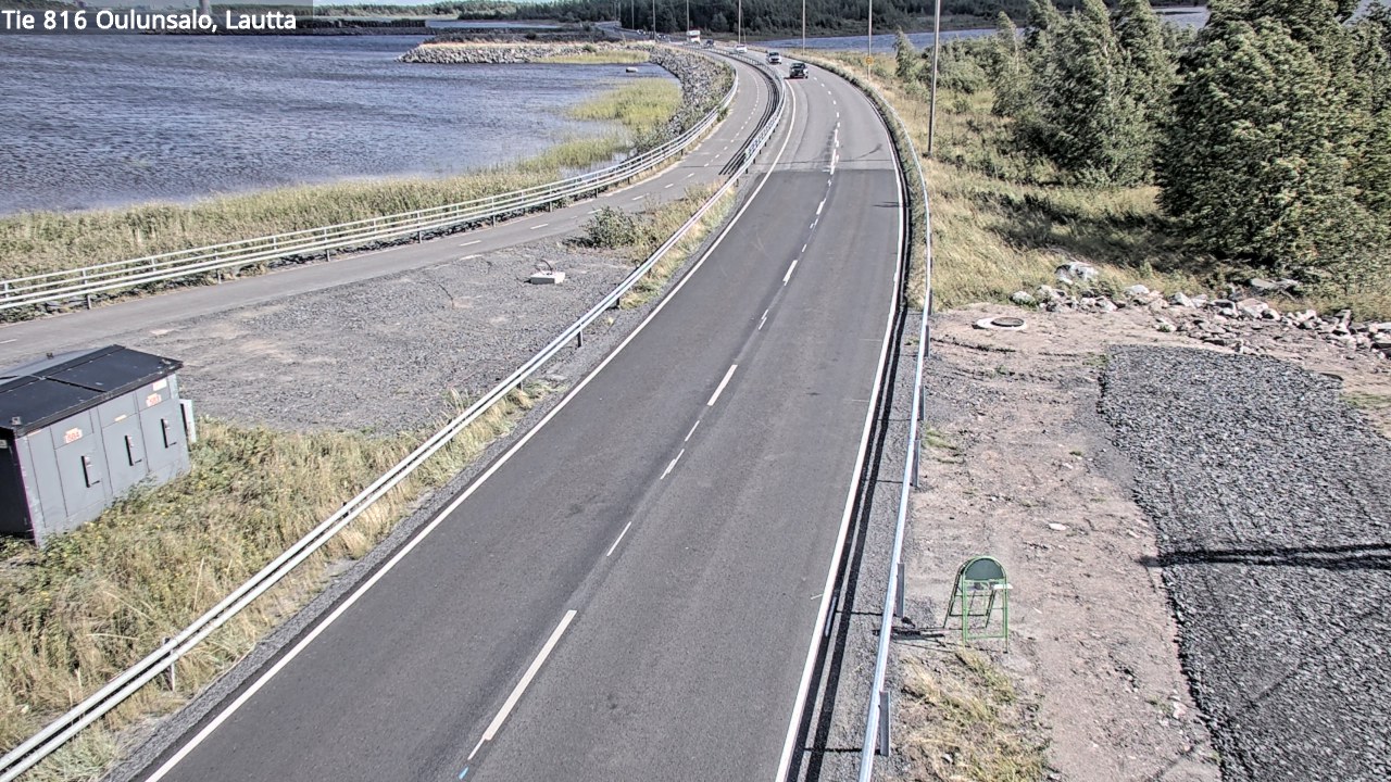 Kelikamerat Kuva Tie 816 Oulunsalo, lauttaranta, Oulu, Pohjois-Pohjanmaa