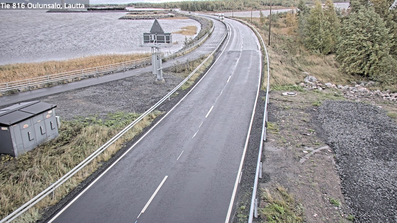 Weather Camera Image Väg 816 Uleåsalo, Oulu, Pohjois-Pohjanmaa