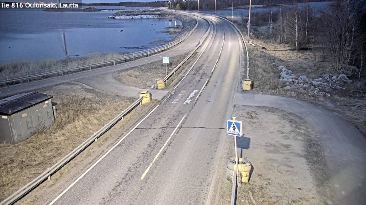 Weather Camera Image Road 816 Oulunsalo, Oulu, Pohjois-Pohjanmaa