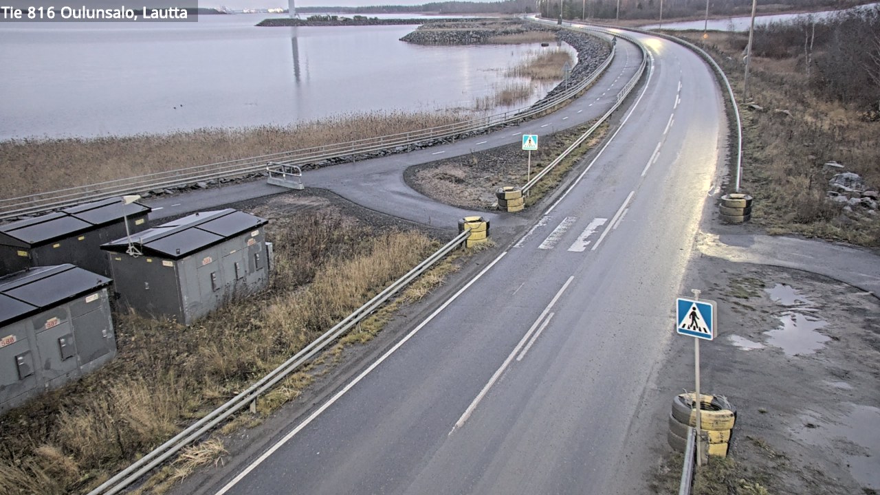 Kelikamerat Kuva Tie 816 Oulunsalo, lauttaranta, Oulu, Pohjois-Pohjanmaa