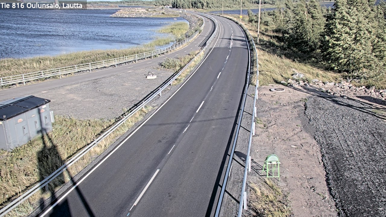 Kelikamerat Kuva Tie 816 Oulunsalo, lauttaranta, Oulu, Pohjois-Pohjanmaa