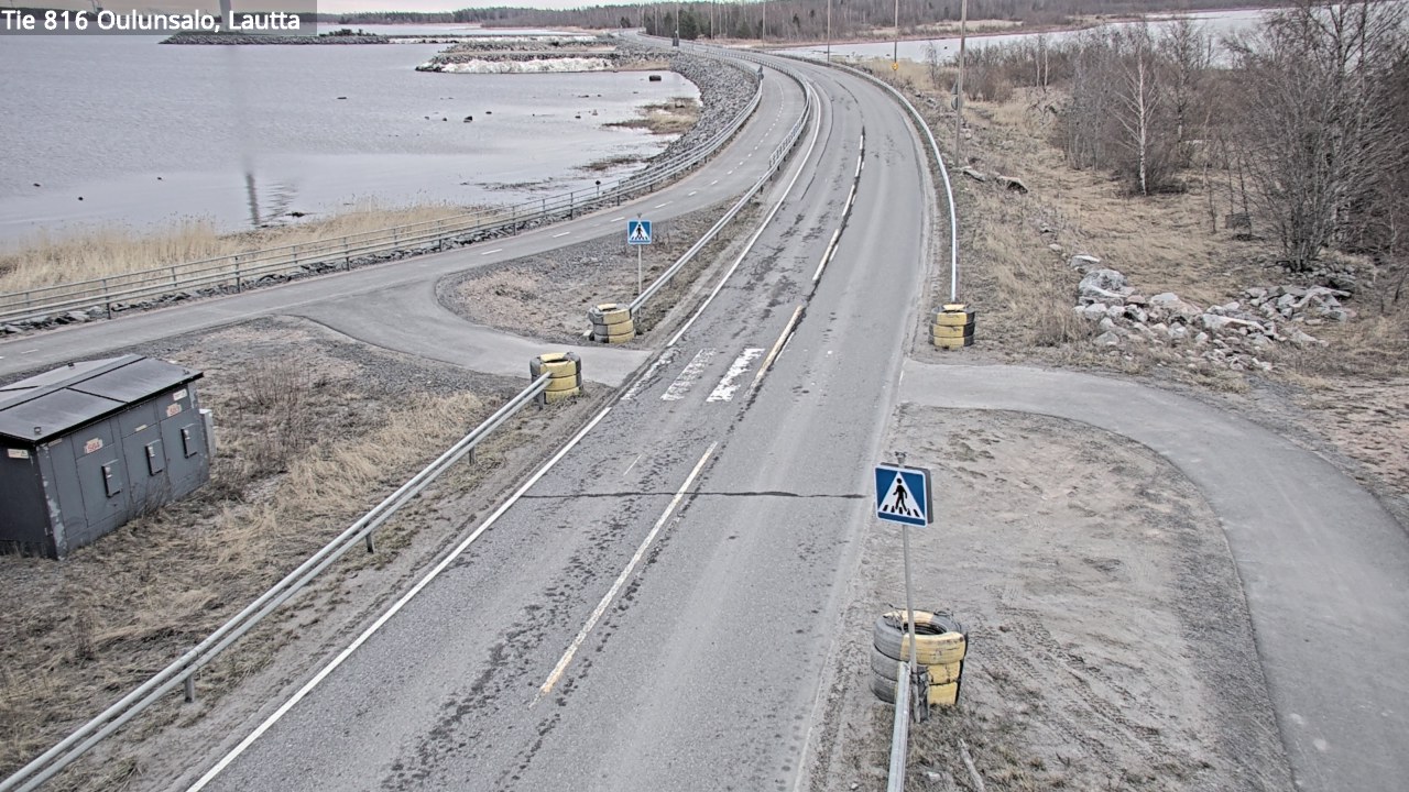 Weather Camera Image Väg 816 Uleåsalo, Oulu, Pohjois-Pohjanmaa