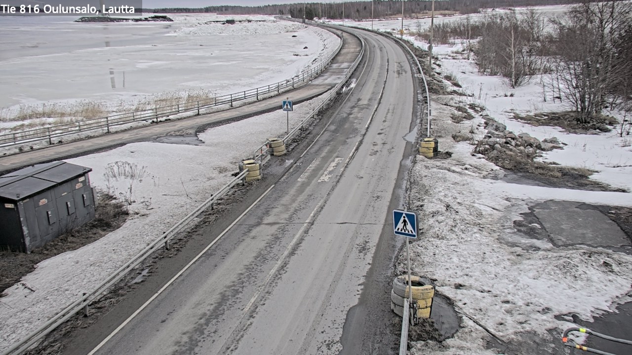 Weather Camera Image Road 816 Oulunsalo, Oulu, Pohjois-Pohjanmaa
