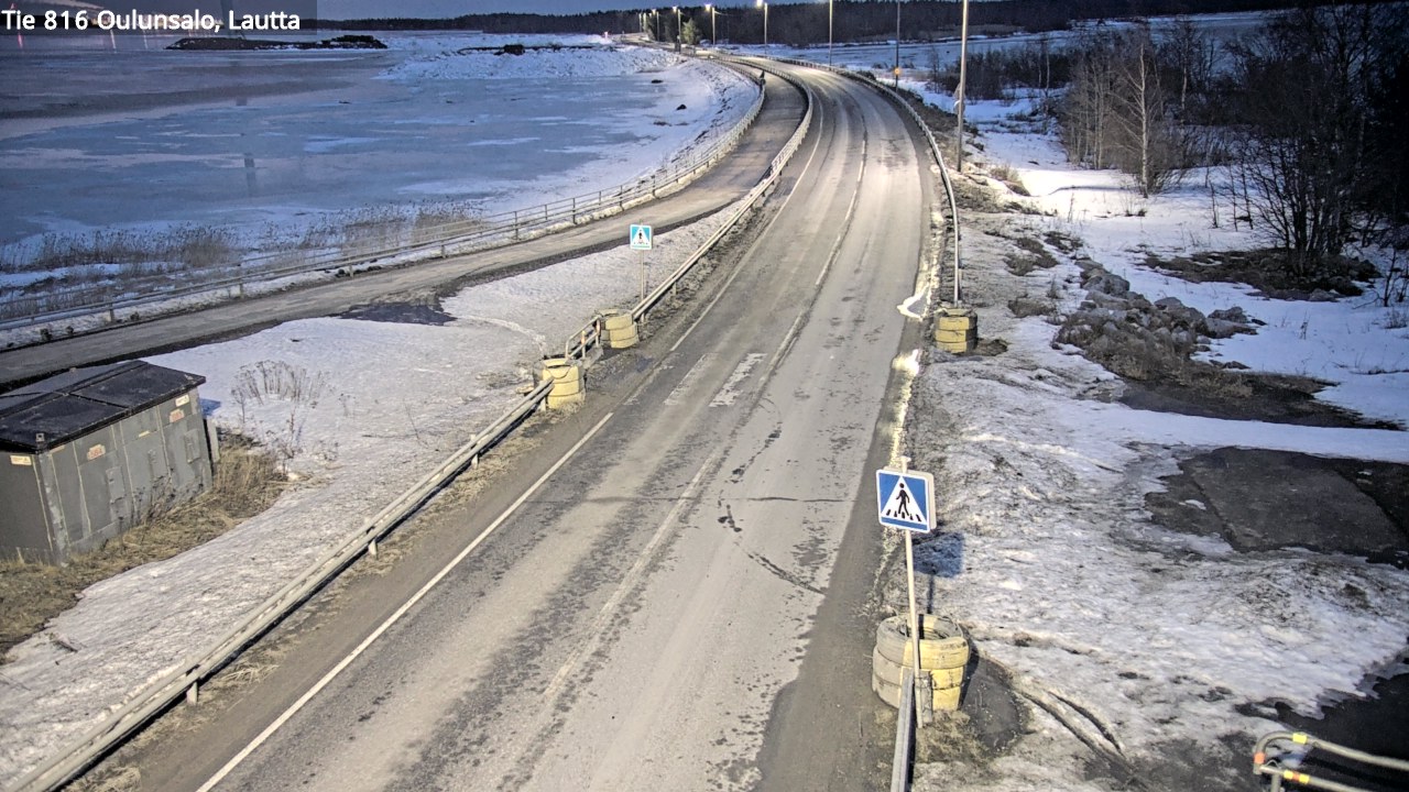Weather Camera Image Road 816 Oulunsalo, Oulu, Pohjois-Pohjanmaa