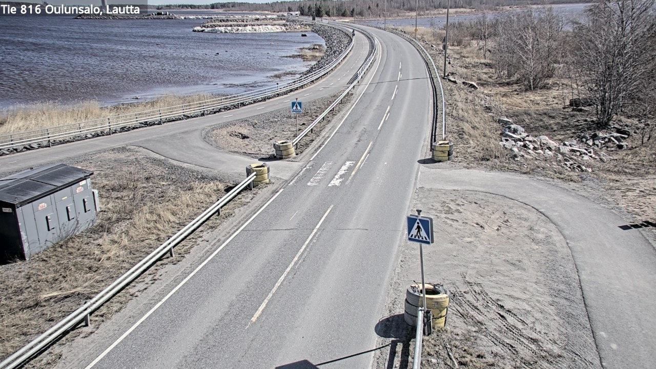 Weather Camera Image Road 816 Oulunsalo, Oulu, Pohjois-Pohjanmaa