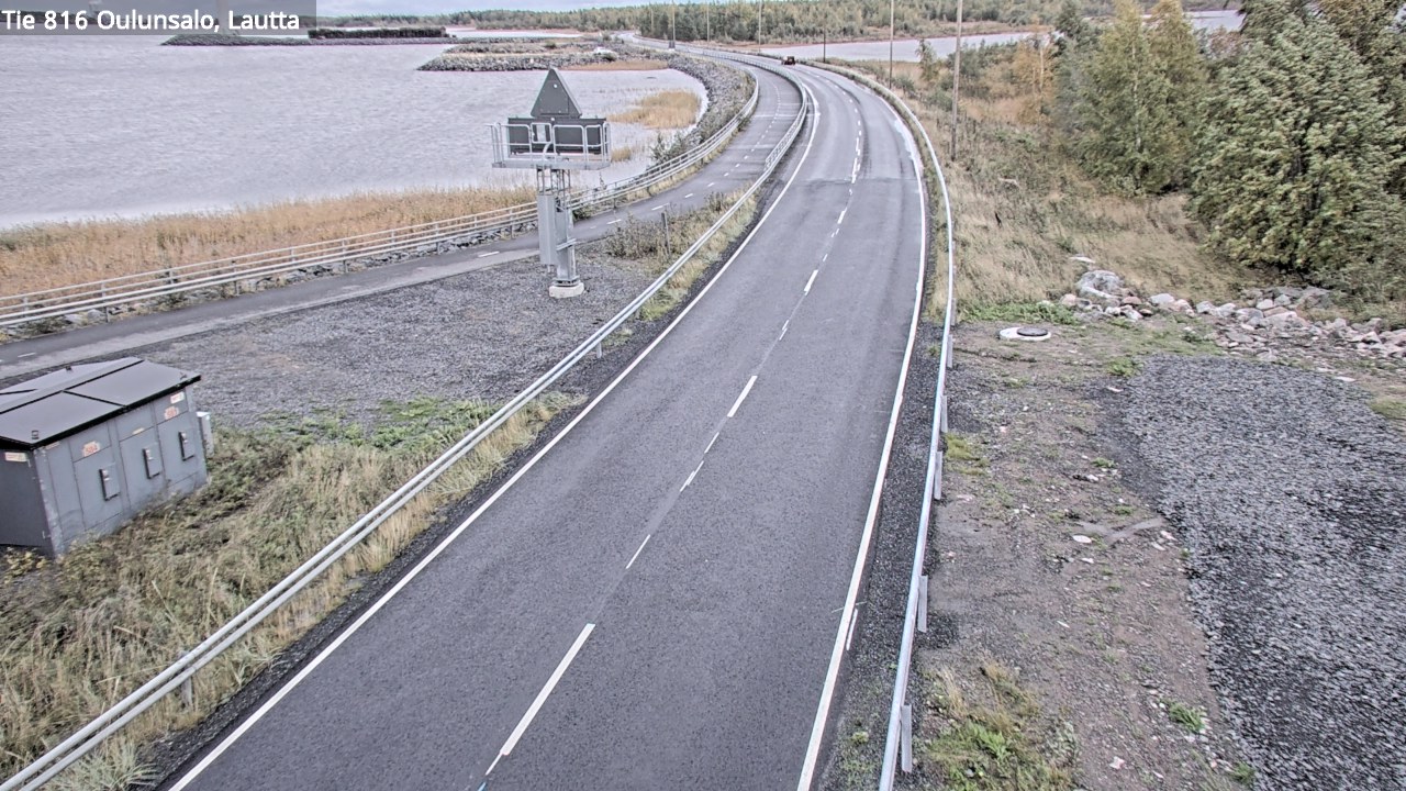 Weather Camera Image Road 816 Oulunsalo, Oulu, Pohjois-Pohjanmaa