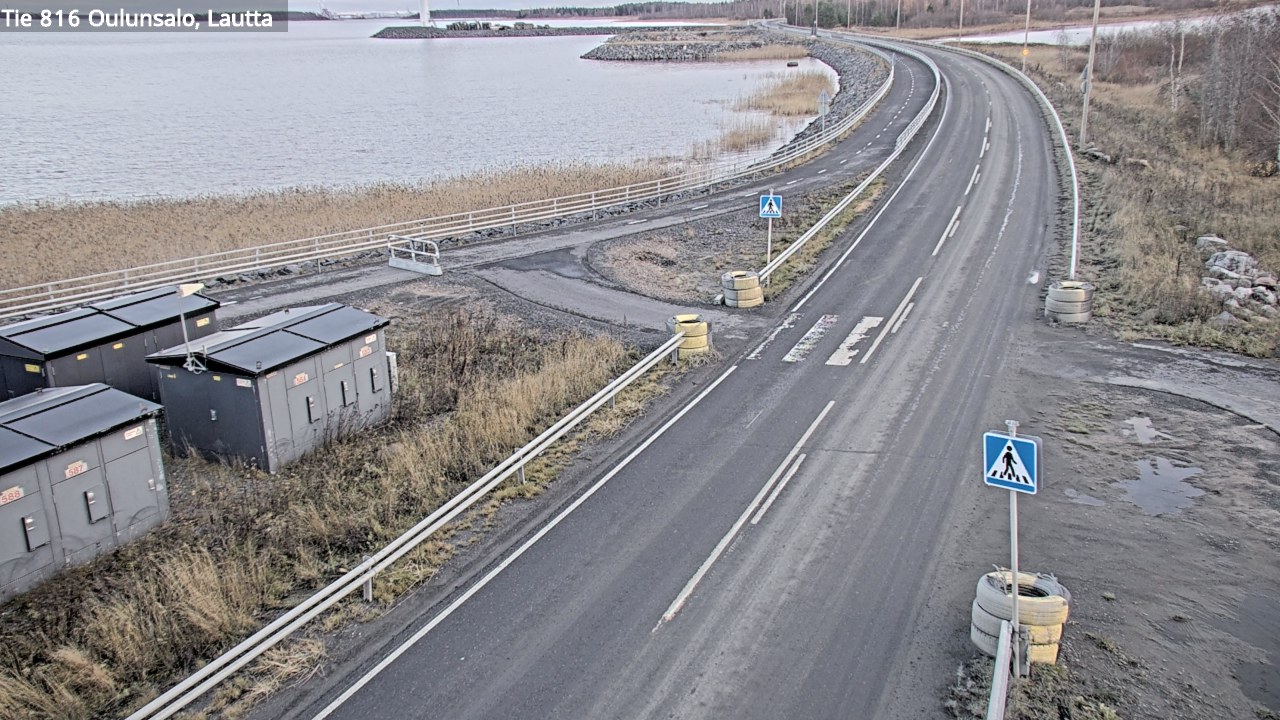 Kelikamerat Kuva Tie 816 Oulunsalo, lauttaranta, Oulu, Pohjois-Pohjanmaa