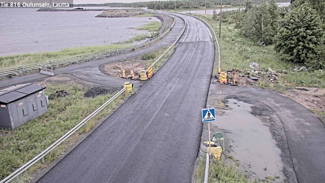 Kelikamerat Kuva Tie 816 Oulunsalo, lauttaranta, Oulu, Pohjois-Pohjanmaa