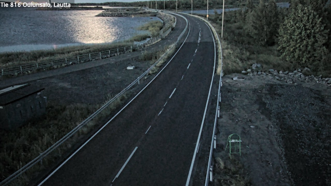 Kelikamerat Kuva Tie 816 Oulunsalo, lauttaranta, Oulu, Pohjois-Pohjanmaa