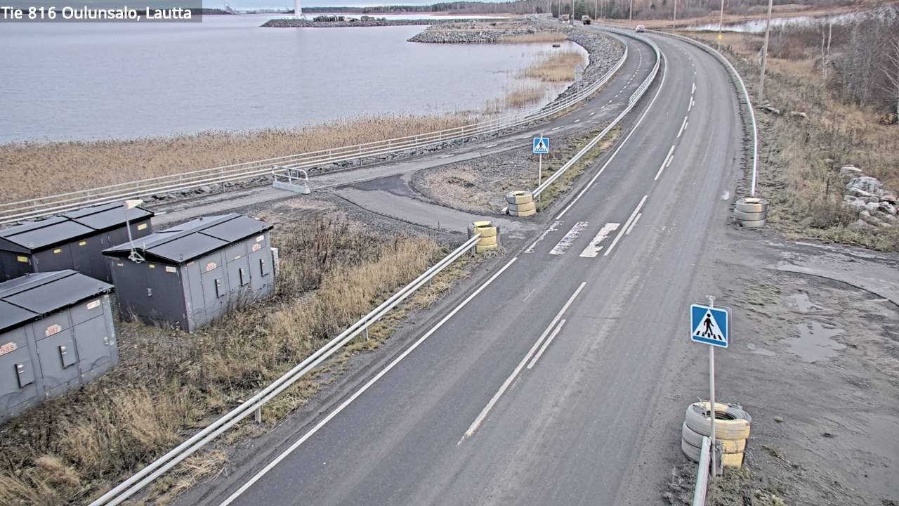 Kelikamerat Kuva Tie 816 Oulunsalo, lauttaranta, Oulu, Pohjois-Pohjanmaa