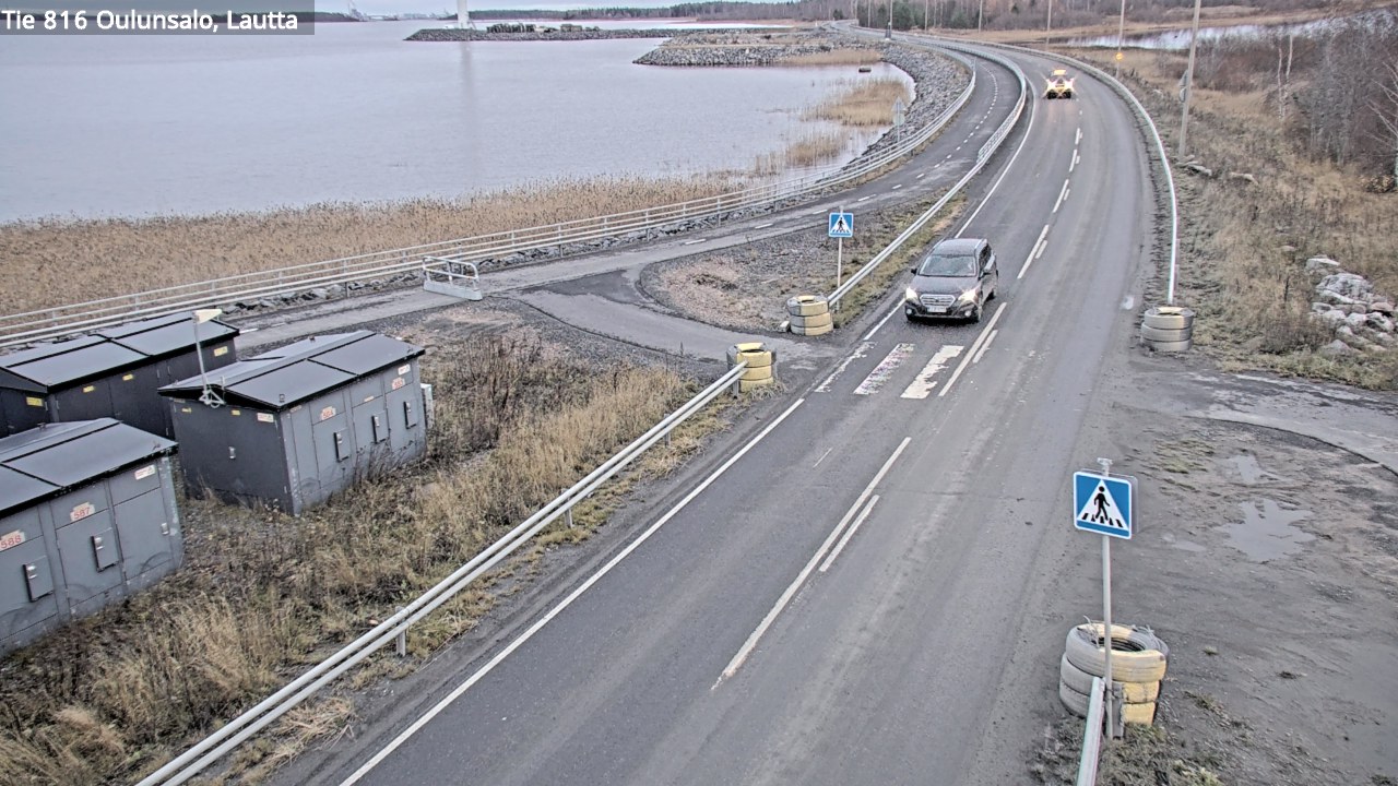 Kelikamerat Kuva Tie 816 Oulunsalo, lauttaranta, Oulu, Pohjois-Pohjanmaa