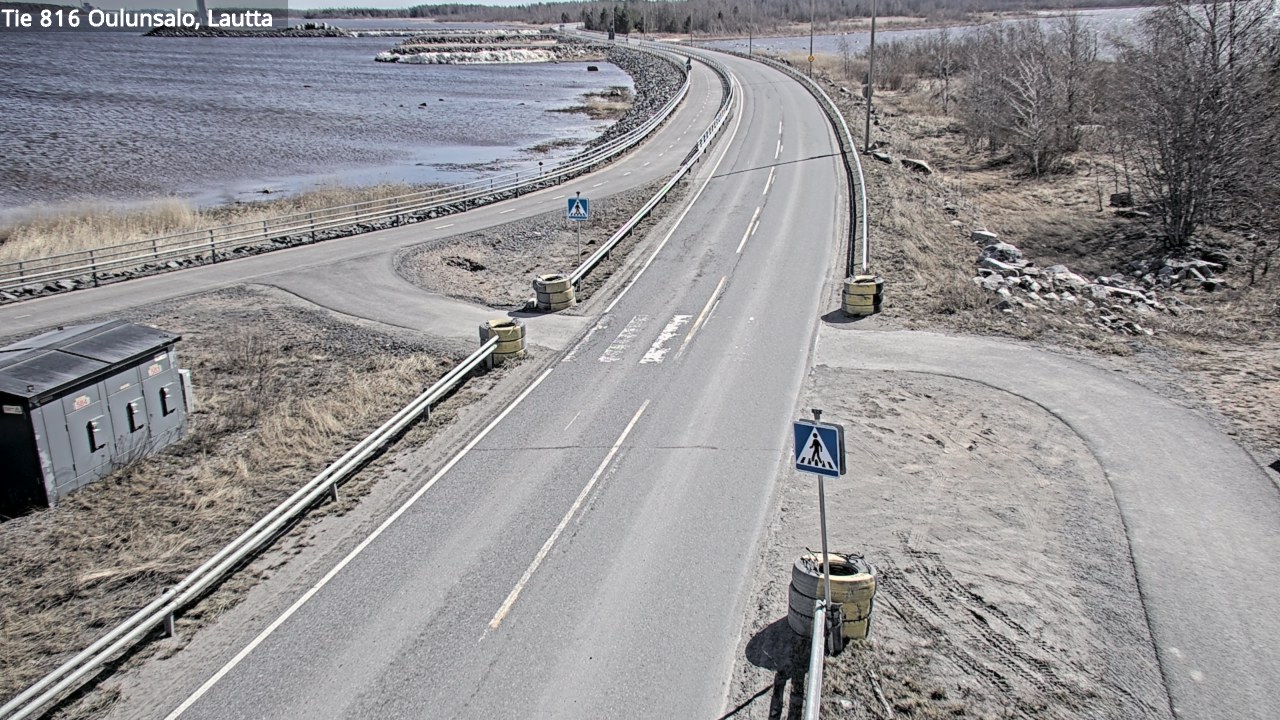 Weather Camera Image Road 816 Oulunsalo, Oulu, Pohjois-Pohjanmaa
