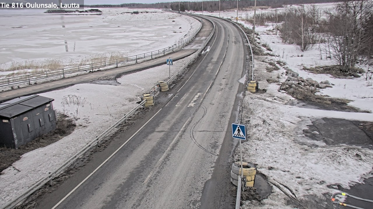 Weather Camera Image Road 816 Oulunsalo, Oulu, Pohjois-Pohjanmaa
