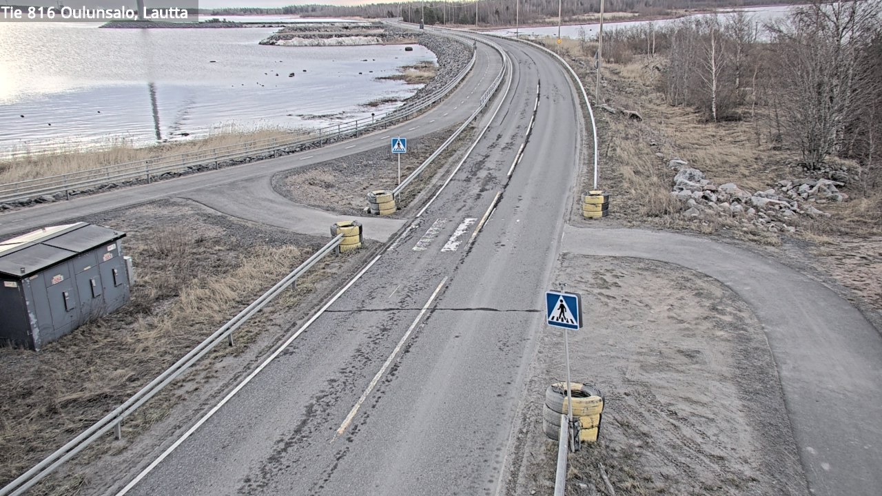 Kelikamerat Kuva Tie 816 Oulunsalo, lauttaranta, Oulu, Pohjois-Pohjanmaa