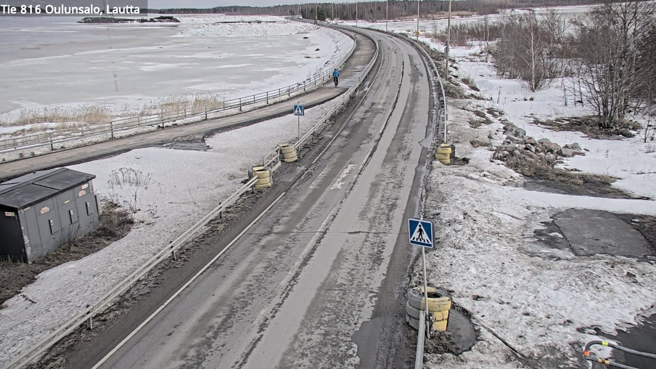 Weather Camera Image Road 816 Oulunsalo, Oulu, Pohjois-Pohjanmaa