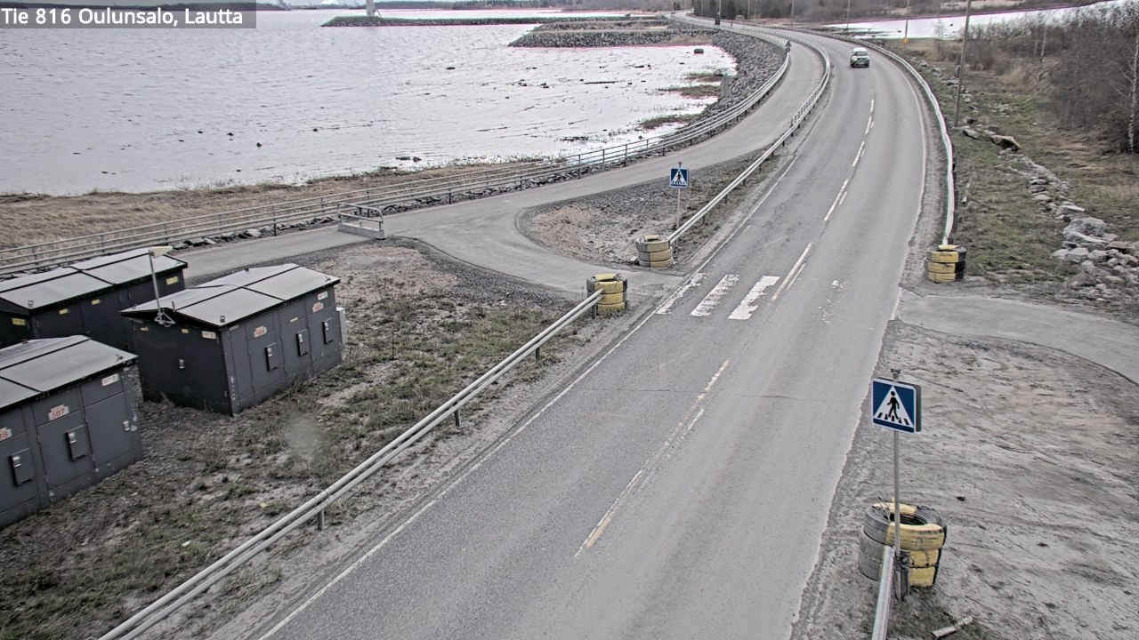 Weather Camera Image Road 816 Oulunsalo, Oulu, Pohjois-Pohjanmaa