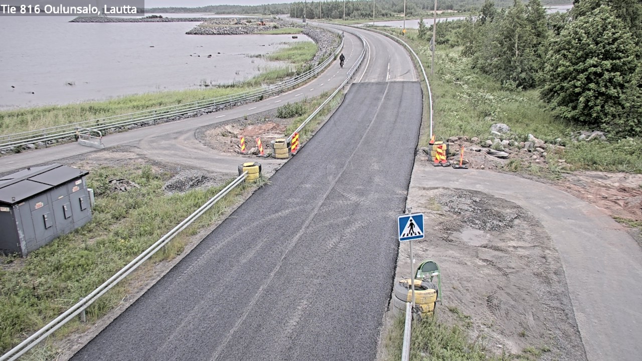 Kelikamerat Kuva Tie 816 Oulunsalo, lauttaranta, Oulu, Pohjois-Pohjanmaa