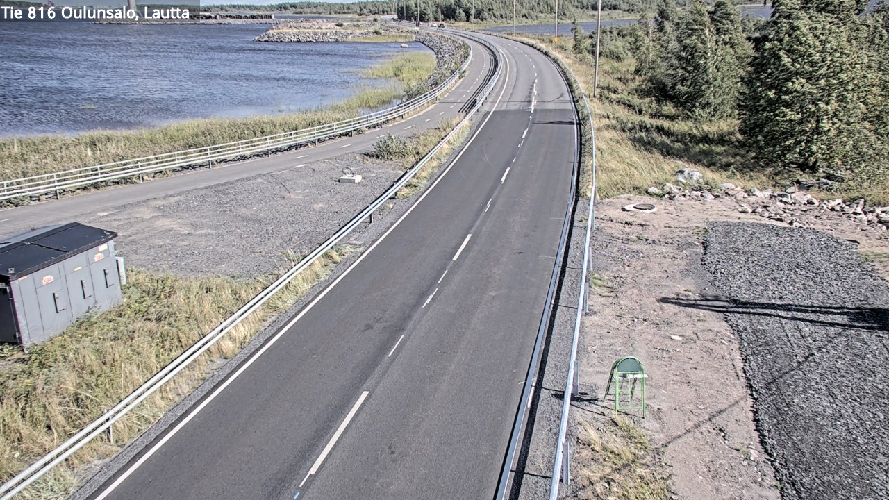 Kelikamerat Kuva Tie 816 Oulunsalo, lauttaranta, Oulu, Pohjois-Pohjanmaa