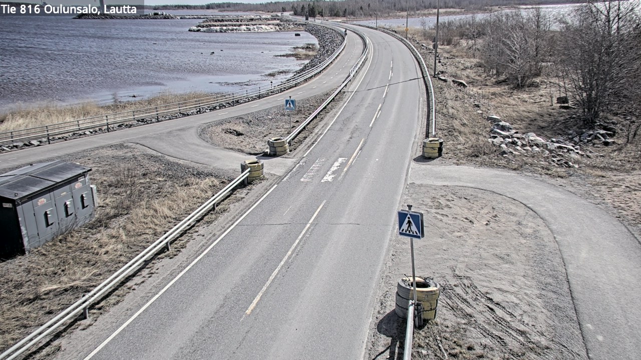 Weather Camera Image Road 816 Oulunsalo, Oulu, Pohjois-Pohjanmaa