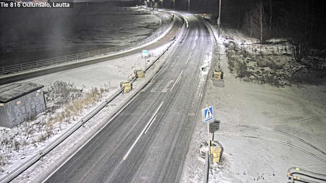 Weather Camera Image Väg 816 Uleåsalo, Oulu, Pohjois-Pohjanmaa