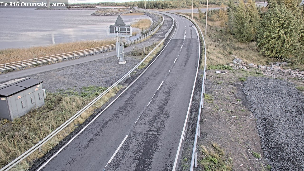 Kelikamerat Kuva Tie 816 Oulunsalo, lauttaranta, Oulu, Pohjois-Pohjanmaa