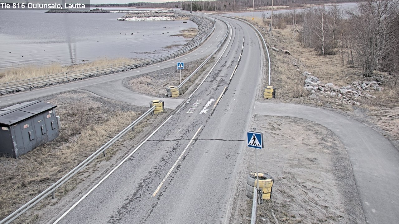 Kelikamerat Kuva Tie 816 Oulunsalo, lauttaranta, Oulu, Pohjois-Pohjanmaa