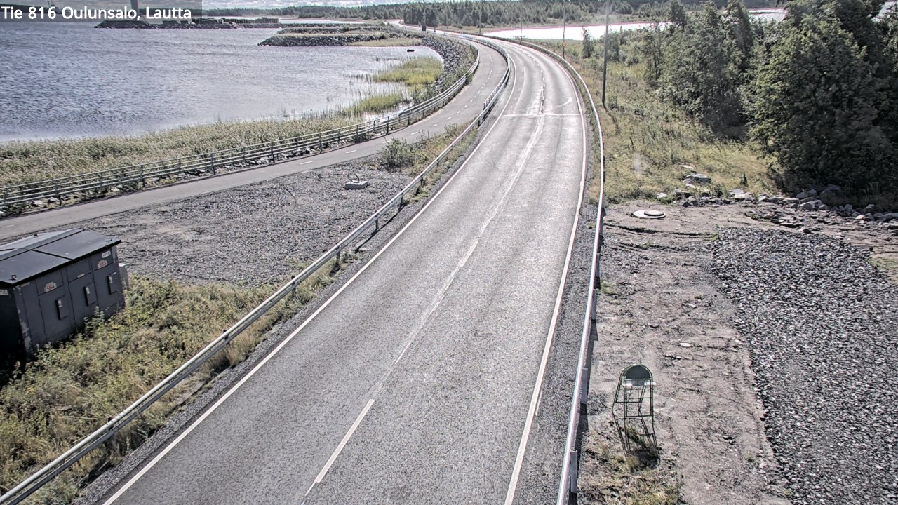 Kelikamerat Kuva Tie 816 Oulunsalo, lauttaranta, Oulu, Pohjois-Pohjanmaa